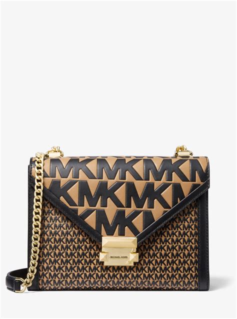 michael kors whitney large logo convertible shoulder bag|michael kors whitney tote.